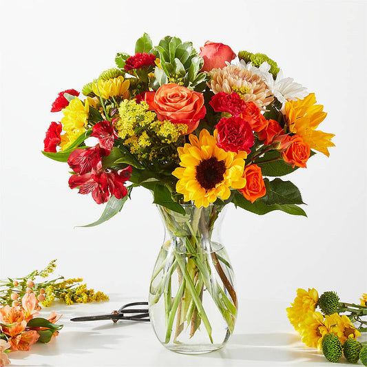 Fall Delight – A Florist Original –  Flowers By Design, Midland TX