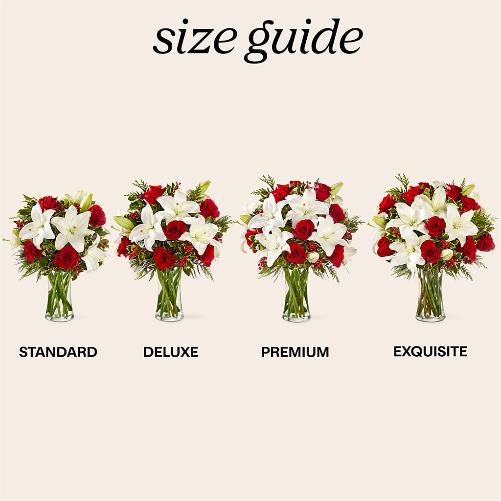 Sparkling Snowflakes Bouquet –  Flowers By Design, Midland TX