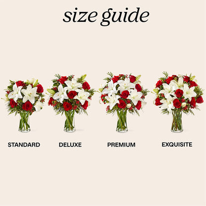 Sparkling Snowflakes Bouquet –  Flowers By Design, Midland TX