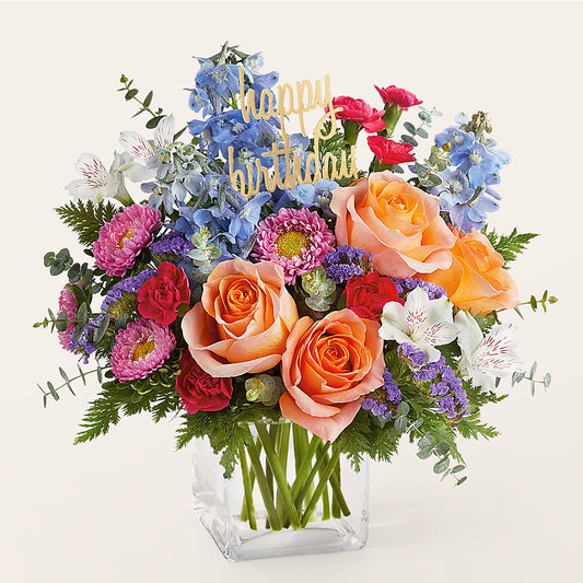 Birthday Bash Bouquet –  Flowers By Design, Midland TX