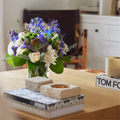 Cerulean Waves Bouquet –  Flowers By Design, Midland TX