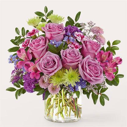 Glass Half Full Bouquet –  Flowers By Design, Midland TX