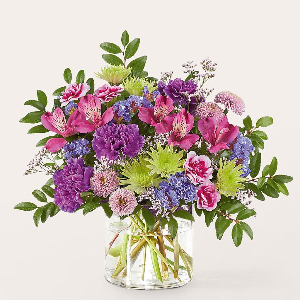 Glass Half Full Bouquet –  Flowers By Design, Midland TX