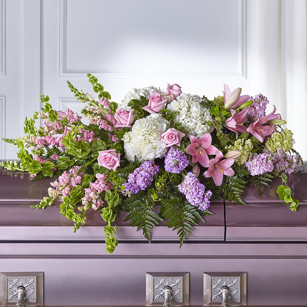 Life's Gratitude Casket Spray –  Flowers By Design, Midland TX