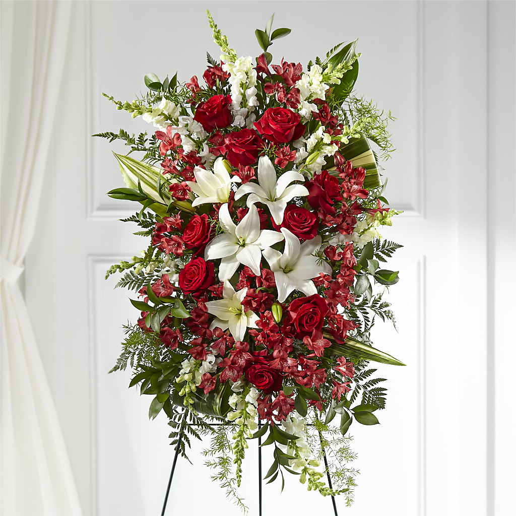 Everlasting Memory Standing Spray –  Flowers By Design, Midland TX