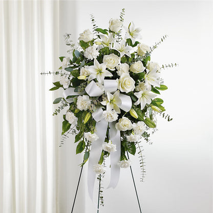 With Care Standing Spray –  Flowers By Design, Midland TX