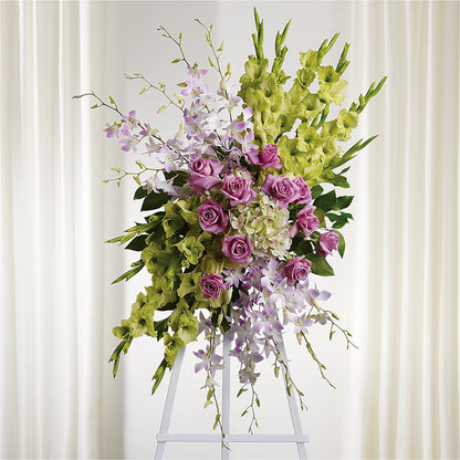 Lasting Legacy Standing Spray –  Flowers By Design, Midland TX