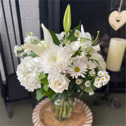 Classic Ivory – A Florist Original –  Flowers By Design, Midland TX