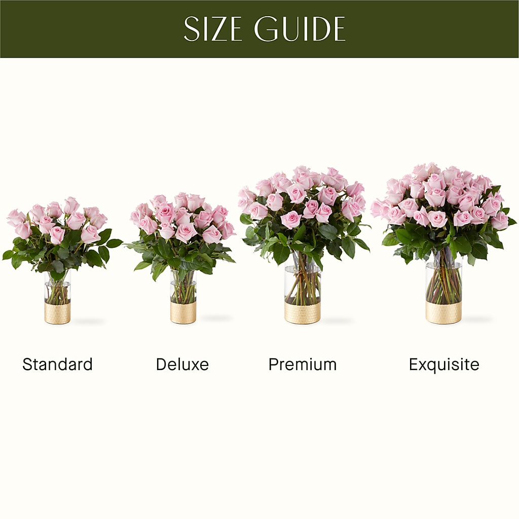 Picture Perfect Pink Rose Bouquet –  Flowers By Design, Midland TX