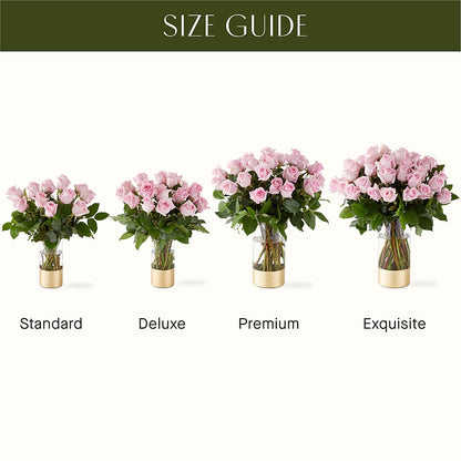 Picture Perfect Pink Rose Bouquet –  Flowers By Design, Midland TX