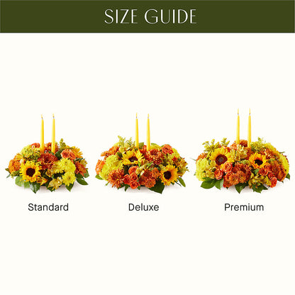 Autumn Harmony Centerpiece –  Flowers By Design, Midland TX