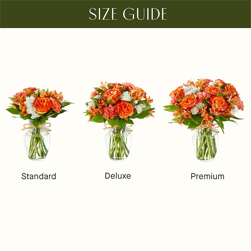 Apricot Glow Bouquet –  Flowers By Design, Midland TX