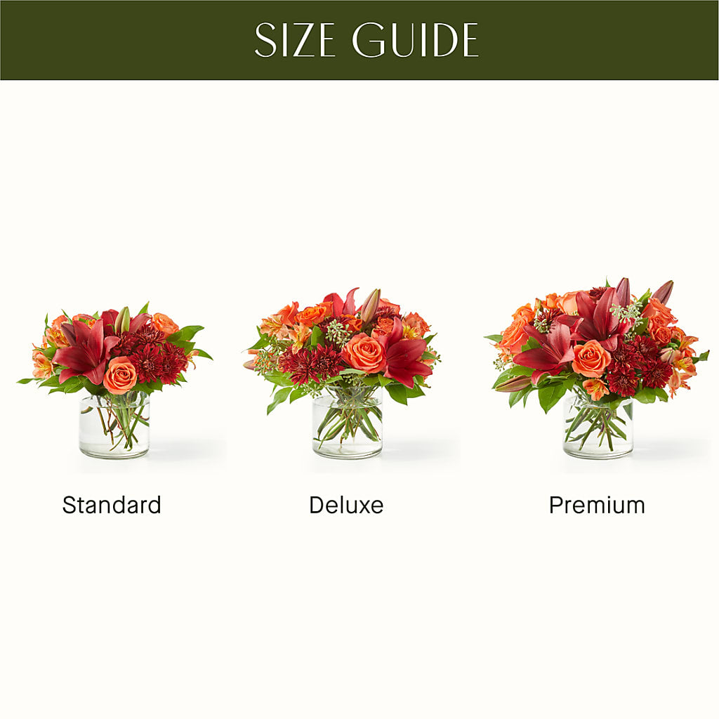 Crimson Leaves Bouquet –  Flowers By Design, Midland TX