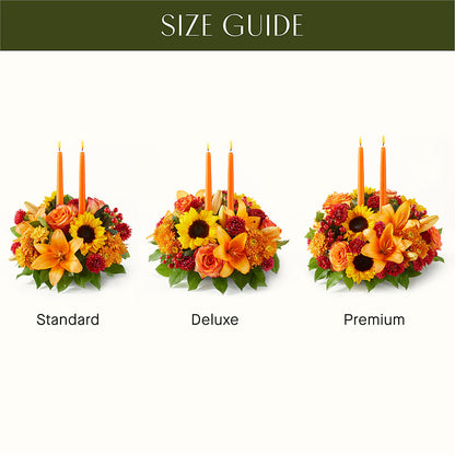Grateful Centerpiece –  Flowers By Design, Midland TX