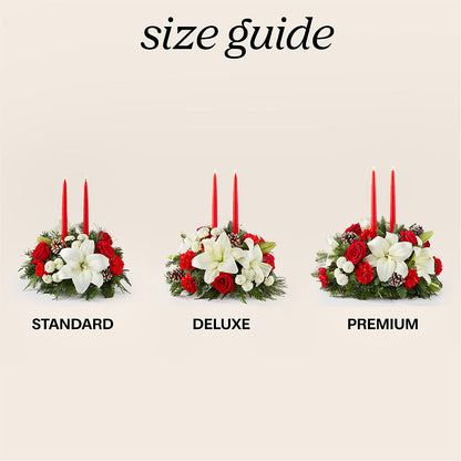 Seasonal Festivities Centerpiece –  Flowers By Design, Midland TX