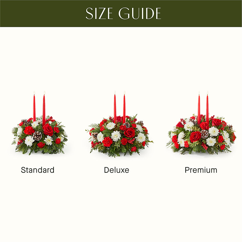 Holiday Soiree Centerpiece –  Flowers By Design, Midland TX