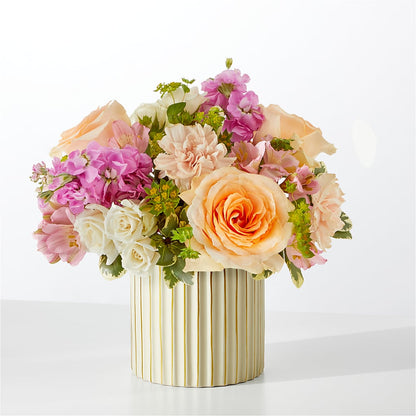 Paradise Bouquet with Ivory Vase –  Flowers By Design, Midland TX