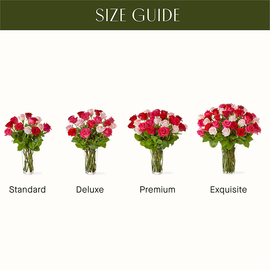 Charming Rose Bouquet –  Flowers By Design, Midland TX