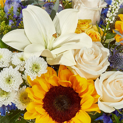 Wonderfully Sunny Bouquet –  Flowers By Design, Midland TX