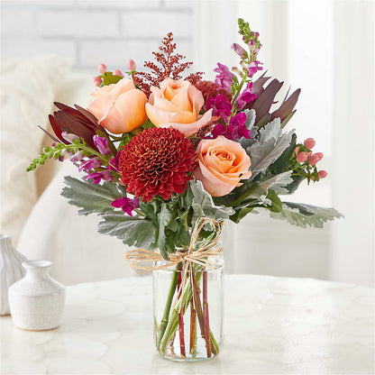 Moody Hues Bouquet –  Flowers By Design, Midland TX