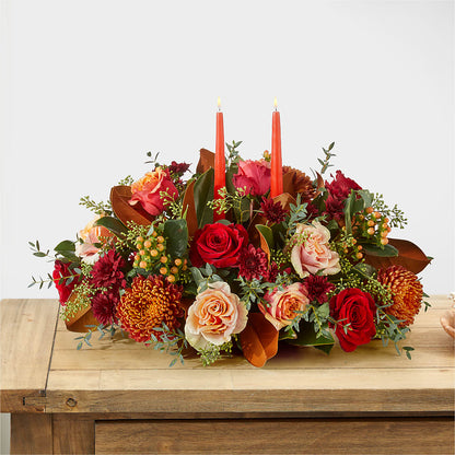 Gather Near Centerpiece –  Flowers By Design, Midland TX