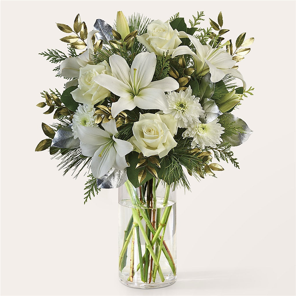 Wintry Mix Bouquet –  Flowers By Design, Midland TX