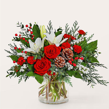 Best in Snow Bouquet –  Flowers By Design, Midland TX