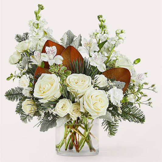 Fresh Snowfall Bouquet –  Flowers By Design, Midland TX