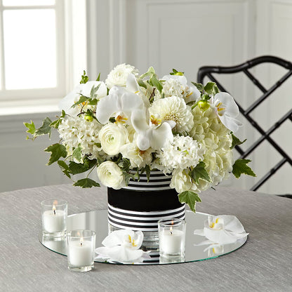 Solemnity Arrangement –  Flowers By Design, Midland TX