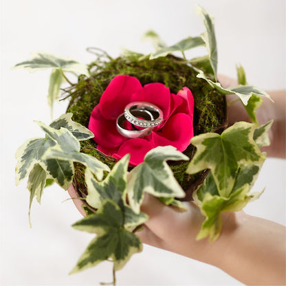 Lila Rose Ring Nest –  Flowers By Design, Midland TX