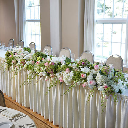 State of Joy Head Table Arrangement –  Flowers By Design, Midland TX