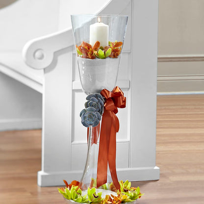 Matrimony Pew Decor –  Flowers By Design, Midland TX