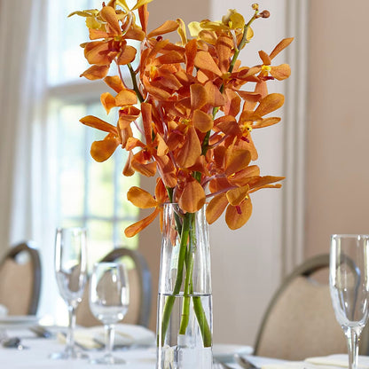 Orange Mokara Bud Vase –  Flowers By Design, Midland TX