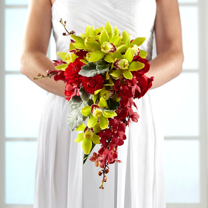 Elegant Orchid Bouquet –  Flowers By Design, Midland TX